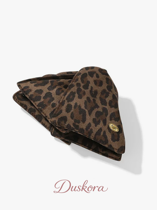 Wild Luxe Leopard Claw Clip
