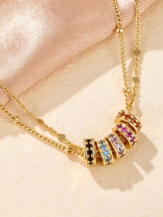 Colorwave Double Layer Necklace