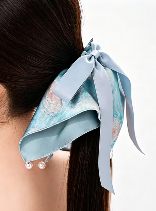 Ink Bloom Art Claw Clip