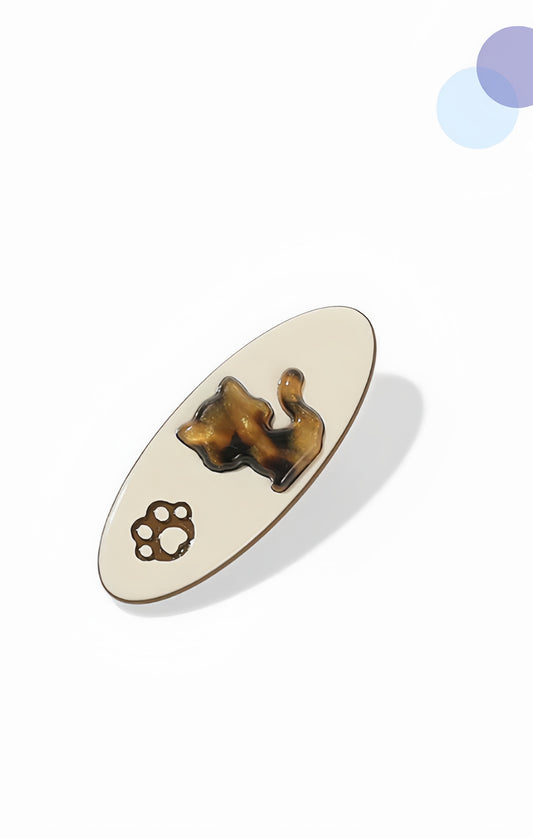Kitty Paw Mini Hair Clip